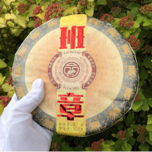 Шен пуэр Bang Zhang Бань Джанг блин 2017 года 357 г